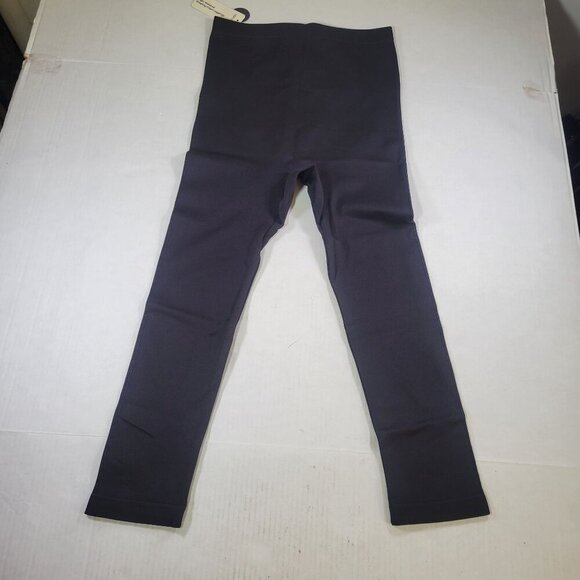 Empetua Black High Waisted Shaping Capri Leggings #42024 Size M - Picture 6 of 6